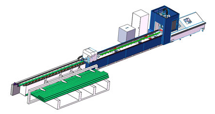 Cnc Yeeb Nkab Laser Tej Tshuab Cnc Pipe Laser Cutting Machine