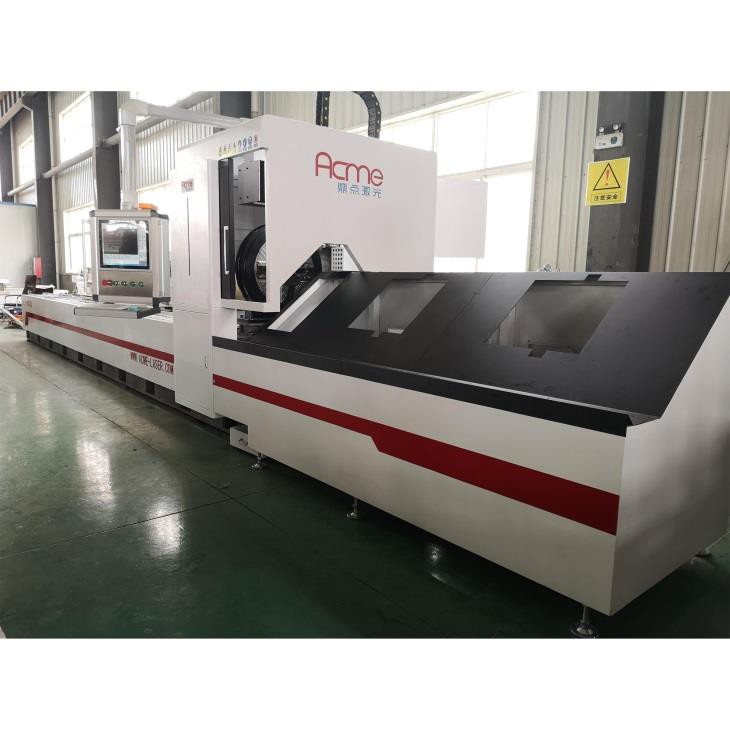 Tsis Siv Neeg Chaw Thau Khoom Hlau Fiber Laser Tej Tshuab Rau Stainless Hlau / Tooj / Aluminium Tube Yeeb Hlais Txiav